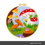 New Wool Felt Needle Felting Kit DIY Plant Embroidery Stretch Set