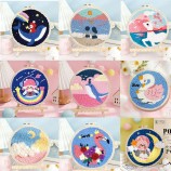 Custom DIY Wholesale New Arrival Cross Stitch Punch Needle Embroidery Set Kit for Adults