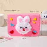 Kindergarten Children's Day Gift DIY Cartoon Boys Girls Educational Toy Material Kit for Handicrafts Sewing Weaving Toys