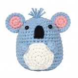 DIY Crochet Cartoon Frog Owl Animal Wool Felt Craft Handmade Needle Wool Kit Toy Doll for Kids