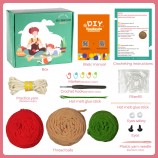 Wholesale Handmade Crochet Material Bag Weaving DIY Wool Making Small Toy Decoration