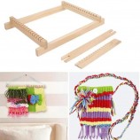 Wholesale Children's Loom Diy Hand-made Wool Knitting Machine Wooden Toys String Art