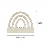 Wholesale DIY Product Wood Rainbow Craft Kit for Kids Wood Kids Gift Rainbow Craft Kit