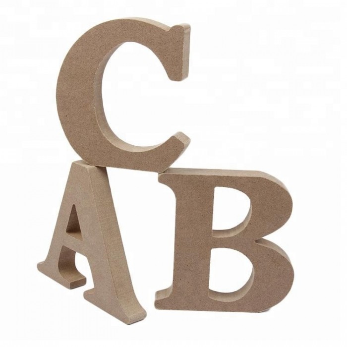 Customized Hanging Wedding Decoration Large Foam MDF Alphabet Letters