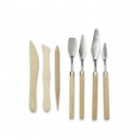 DIY Clay Sculpting Tools, Wood & Metal Pottery Carving Kit