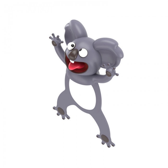 Custom Creative 3D Bookmarks Funny Animals Marker Kawaii Cat Panda Bookmark Kids Gifts School Stationery Supplies