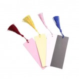 Sublimation Blank Paper Bookmark Set with Tassel, Handmade