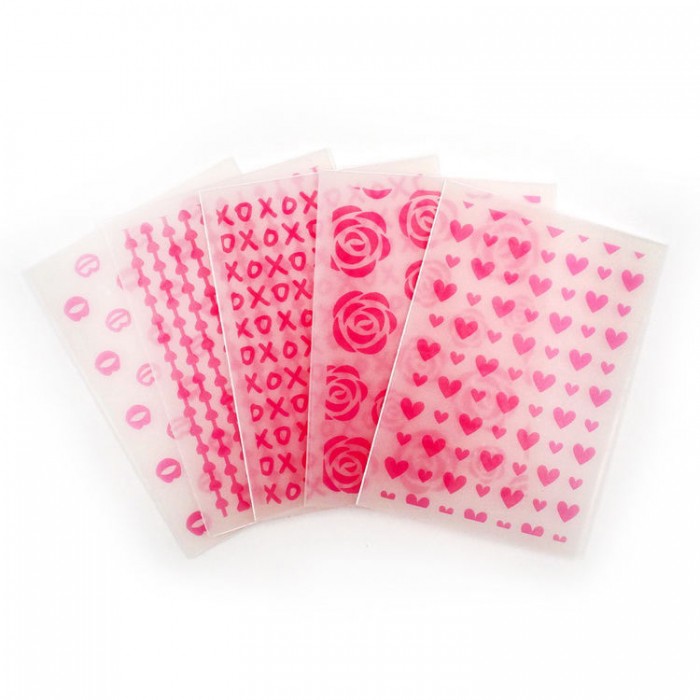 DIY Design Card Paper Craft 3D Plastic Floral Embossing Folders for Scrapbook