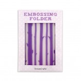 Custom Plastic 3D Scrapbooking Embossing Folder Tree for Diy Card Making Craft