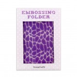 Custom Plastic 3D Scrapbooking Embossing Folder Tree for Diy Card Making Craft