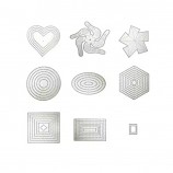 Geometric Figure Die Cuts for Card Making & Crafts