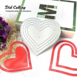 Wholesale Geometric Figure Paper Craft Die Cuts for Card Making