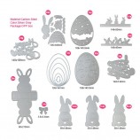 Easter DIY Gift Custom Metal Craft Cutting Dies for Scrapbooking