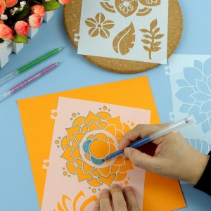 Mandala Dot Drawing Stencil - Custom DIY Art Template
