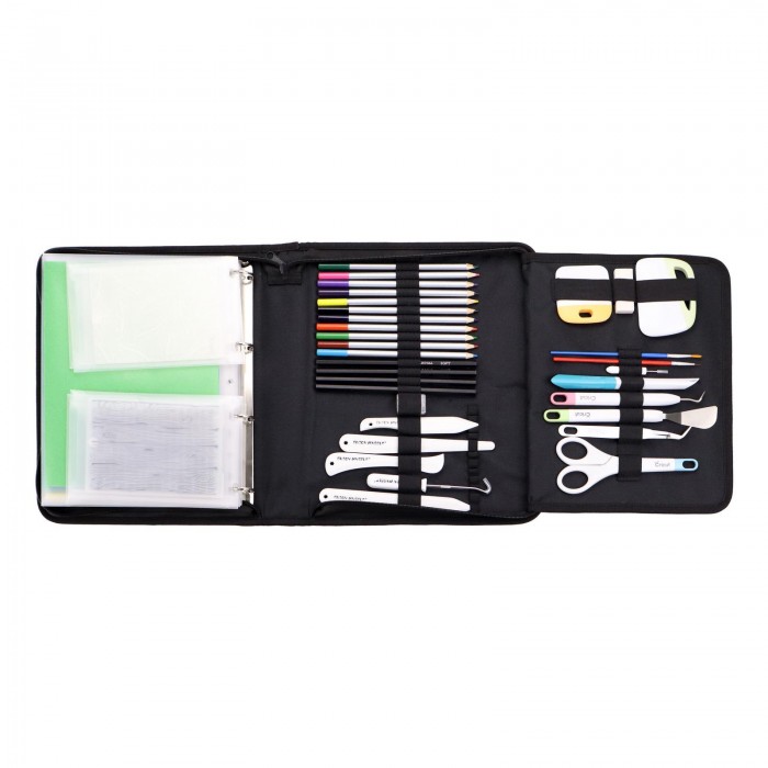 Wholesale Reusable Clear Plastic Storage Bag for DIY Tools Stencil Stamp and Die Desk Organizer