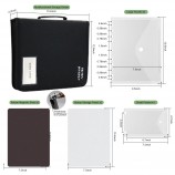 Wholesale Reusable Clear Plastic Storage Bag for DIY Tools Stencil Stamp and Die Desk Organizer