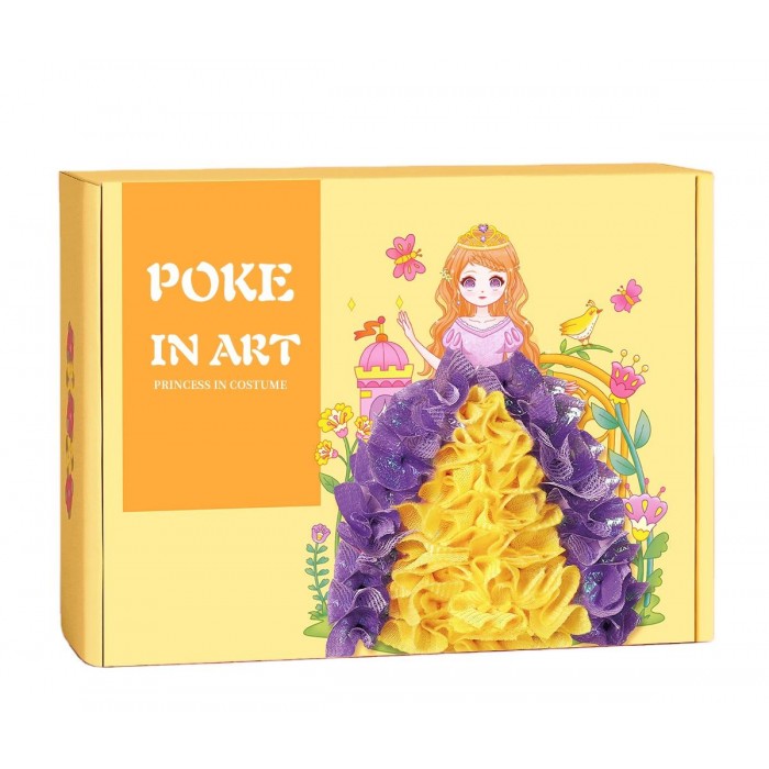 Poke Art DIY Toys Drawing Dress up Boards Handmade 3D Drawing Board Paper Craft Kit Creative Puzzle Puncture Painting for Kids