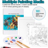 Adult and Kids DIY Art Gift-Painting by Numbers Kit Canvas Model Coloring Toys for All Ages