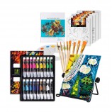Adult and Kids DIY Art Gift-Painting by Numbers Kit Canvas Model Coloring Toys for All Ages