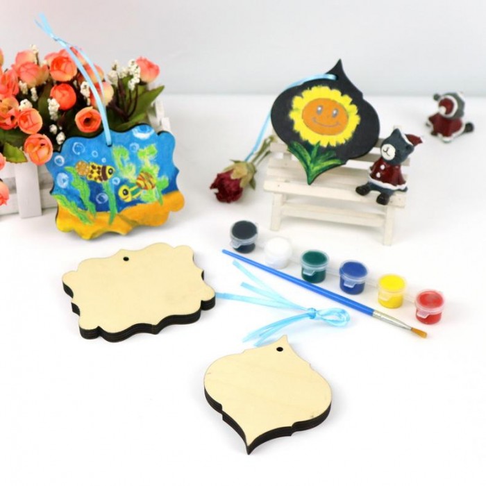 Wholesale Unfinished Natural Wood Slices | Custom Craft Shapes