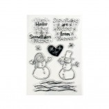 Christmas Clear Stamp Set for Scrapbooking & Cards