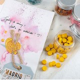 Colorful Octagonal Wax Seal Beads - Pastel Wax Sealing Beads in Jar Set