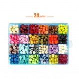24 Colors Octagon Sealing Wax Beads Kit - Plastic Box Set for Wax Seal Stamps