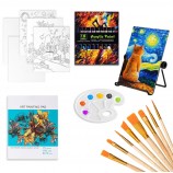 Adult and Kids DIY Art Gift-Painting by Numbers Kit Canvas Model Coloring Toys for All Ages